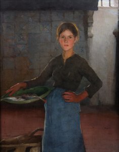 Une pêcheuse de Zandvoort, 1884
