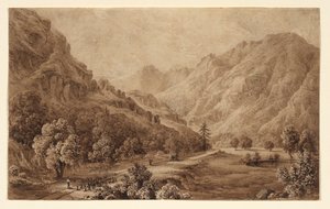 Route du Simplon entre Baveno et Gravellona - Elizabeth Frances Batty