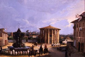Le Temple de Vesta, Rome