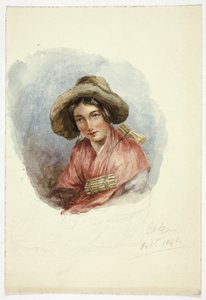 Portrait de paysanne - Elizabeth Murray