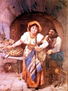 Le meilleur du marché - Croquis de la vie à Rome