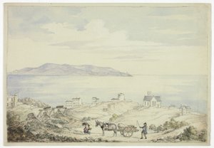 Vue de Dalkey depuis la Route