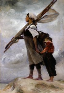 Fille de pêcheur de Picardie, 1889 - Elizabeth Nourse