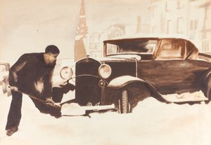Déblayage de voiture - Elizabeth R. Dewey