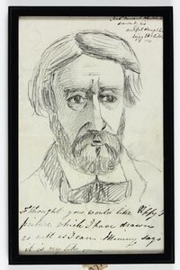 Sir St Vincent Keene Hawkins-Whitshed Bart (crayon sur papier) - Elizabeth Sophia Hawkins Whitshed