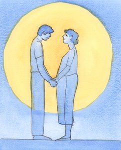 Un couple marié qui s