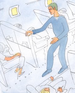 Une personne qui est toujours anxieuse à propos de l
