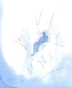 Comme un enfant se repose après avoir joué dans un champ de neige, je peux me reposer en Dieu, bercé dans Sa Divinité, chaque fois que je me tourne vers Lui avec confiance