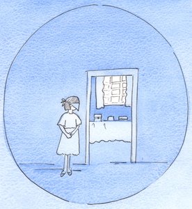Comme un père aimant augmente la joie de son enfant avant une fête en lui demandant d
