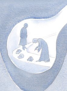 Le Christ Lui-même, dans Son humilité, se penche pour nous aider, encore et encore; corrigeant nos erreurs - nos 
