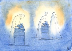 Le Christ et sa mère sont heureux chaque fois que nous nous tournons vers eux avec la simplicité et la confiance d