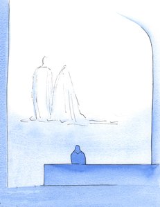 Le Christ et Notre Dame étaient très proches de moi, offrant consolation après que j