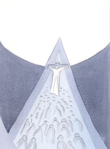 Le Christ, par sa Passion, sa mort, sa Résurrection et son Ascension, a ouvert un chemin vers le Ciel - un chemin que nous pouvons suivre