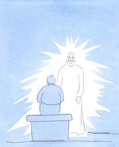 Le Christ est corporellement Présent au Ciel - qui est très proche de nous. Nous sommes en contact avec le Ciel, dans notre prière - Elizabeth Wang