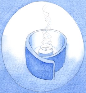 Le Christ est honoré par nous non par des dons, mais par notre consentement à être vidés et purifiés - comme une lampe dans laquelle le Christ brille - Elizabeth Wang
