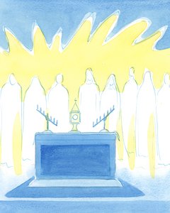 Le Christ aime apporter à ses amis du réconfort et un nouveau courage par sa Présence Réelle dans le Saint Sacrement - Elizabeth Wang
