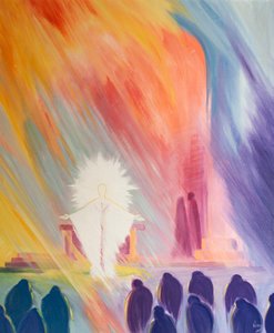 Le Christ notre Grand Prêtre est vraiment Présent à la Messe pour nous aider et nous sauver, 2000 - Elizabeth Wang
