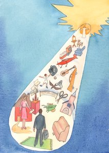 Si nous prétendons marcher sur un chemin vers le Ciel, combien de choses inutiles en chemin nous distraient ou nous corrompent ?