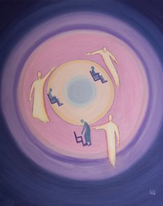 La vie en Christ est comme un processus en mouvement constant de guidance aimante des Trois Personnes Divines. Cela attire les âmes volontaires vers une plus grande sainteté