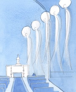 À la fête de Saint Michel et de tous les Anges, j