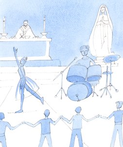 Certaines de nos tentatives pour attirer les jeunes à la messe sont inutiles ou même insensées