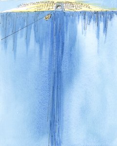 Le voyage de la vie à la mort est comme être dans un téléphérique entre deux montagnes - Elizabeth Wang