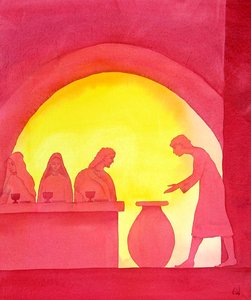 Le miracle de Cana - Elizabeth Wang