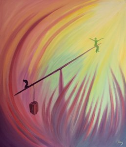 La personne priante qui accepte toutes les épreuves avec patience dans un esprit de pénitence, soutient et aide de nombreuses autres âmes imprudentes en danger par le péché qui refusent de faire la Volonté de Dieu, 2000