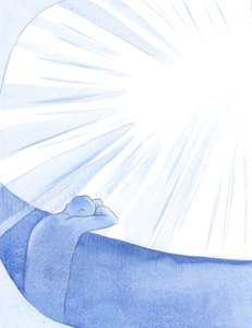 Les âmes du Purgatoire se tiennent à distance de Dieu, pour le moment, à cause de leur honte et de leur chagrin, 2001 - Elizabeth Wang