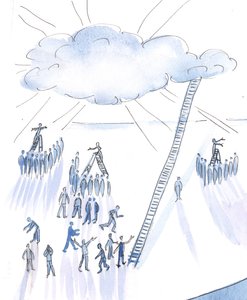 Il y a beaucoup de gens bien intentionnés offrant aux foules des idées très différentes sur Dieu - Elizabeth Wang