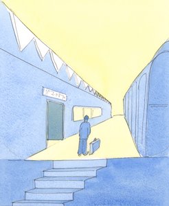 Ceux qui sortent de la mort prêts pour le Ciel, et ceux qui sortent du Purgatoire après purification, sont comme des personnes se tenant enfin sur un quai à la gare, avec un sac emballé - Elizabeth Wang
