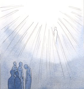 Ceux qui refusent de se repentir de péchés graves et meurent ne peuvent entrer au ciel ; mais les Saintes Âmes, ouvertes à la miséricorde du Christ, entrent au ciel une fois purifiées. - Elizabeth Wang