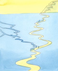 Nous sommes tous en voyage, passant devant de grands marécages et des sables mouvants - Elizabeth Wang