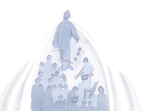 Quand une âme offre tout, en hommage au Père, tout dans cette vie est attiré vers le haut, par Dieu vers Lui-même