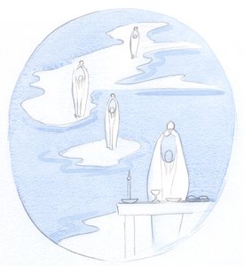 Partout où un prêtre catholique offre le Saint Sacrifice de la Messe, il y a Jésus-Christ, Présent avec Son Peuple - Elizabeth Wang
