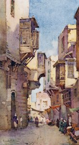 Une vieille rue au Caire