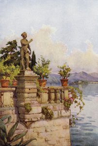 Terrasse, Isola Bella, Lac Majeur