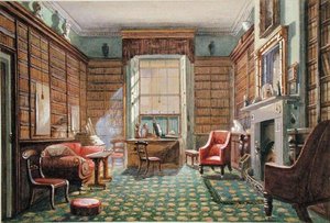 Les salles de consultation du n°2 Rodney Street, Liverpool, vers 1830 - Ellen Bickerstaffe