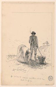 Homme et femme travaillant près d