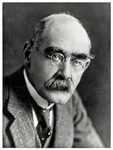 Rudyard Kipling (1865-1936) écrivain anglais surtout connu pour ses poèmes, les 
