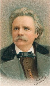 Edvard Hagerup Grieg 1843-1907, compositeur et pianiste norvégien, 1911