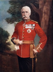Major Général Sir Bindon Blood, soldat britannique, 1902