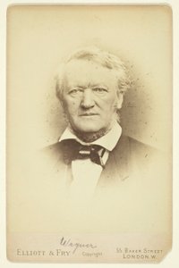 Portrait de Wagner - Elliott and Fry