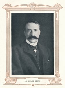Sir Edward Elgar, 1895 - Elliott and Fry
