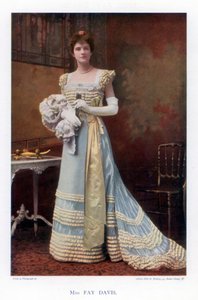 Fay Davis, actrice de théâtre américaine, 1901