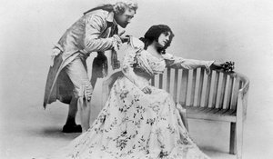 Julia Neilson et Fred Terry dans Le Mouron Rouge, vers 1905