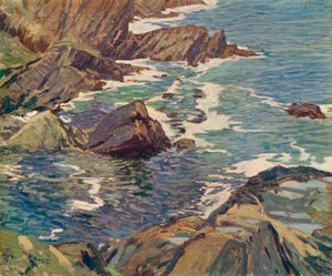 Une crique en Cornouailles, vers 1912