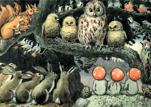 Les enfants du Père Noël - Les animaux de la forêt