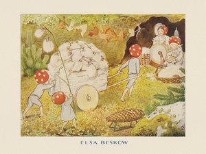 Les enfants du Père Noël Mushroom Kids Cotton