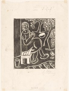 Femme sur un banc